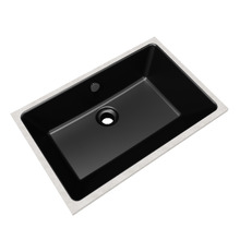 530mm Rectangular Ceramic Undermount Basin with Overflow